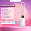 Quạt không cánh tích hợp lọc không khí Ion Fujihome Nhập Khẩu, Quạt mát hơi nước điều khiển từ xa 3 chế độ gió