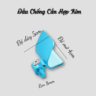 ĐẦU CHỐNG CẦN HỢP KIM CAO CẤP DÙNG CHO CHỐNG CẦN CÂU ĐÀI