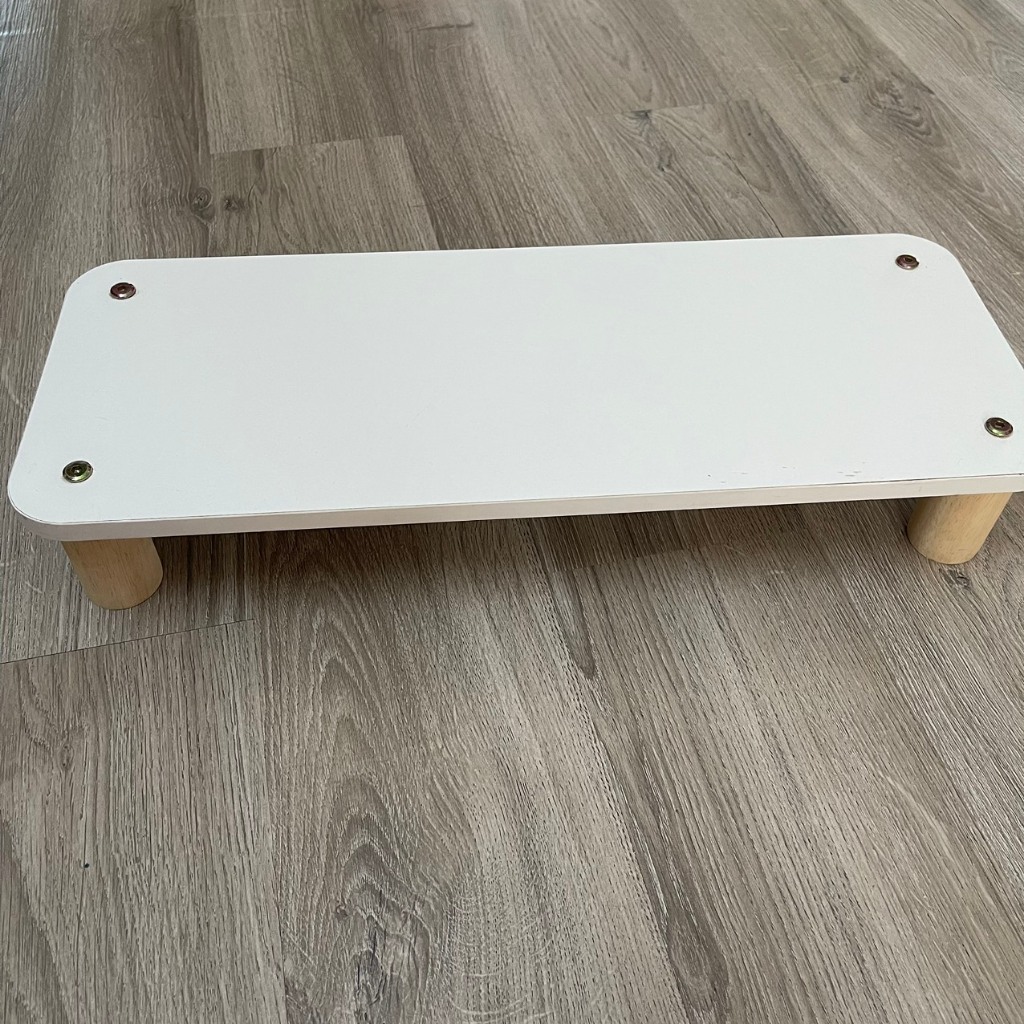 Kệ để màn hình máy tính decor góc làm việc gỗ MDF thương hiệu NHU Y DECOR