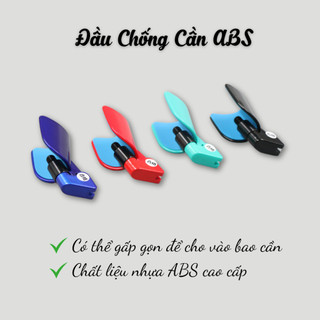 ĐẦU CHỐNG CẦN ABS CAO CẤP REN 8MM CÓ THỂ GẬP GỌN GÀNG