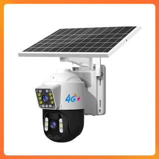 Camera HY-2312 4MP, Góc Rộng 180°, Camera Kép, Kết Nối 4G/Wifi, Pin 10000mAh,...