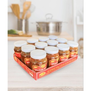 [ Đặc Sản] Hộp 370g Mắm Ruốc Có Gia Vị Hiệu Con Cá Vàng