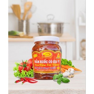 [ Đặc Sản] Hộp 370g Mắm Ruốc Có Gia Vị Hiệu Con Cá Vàng