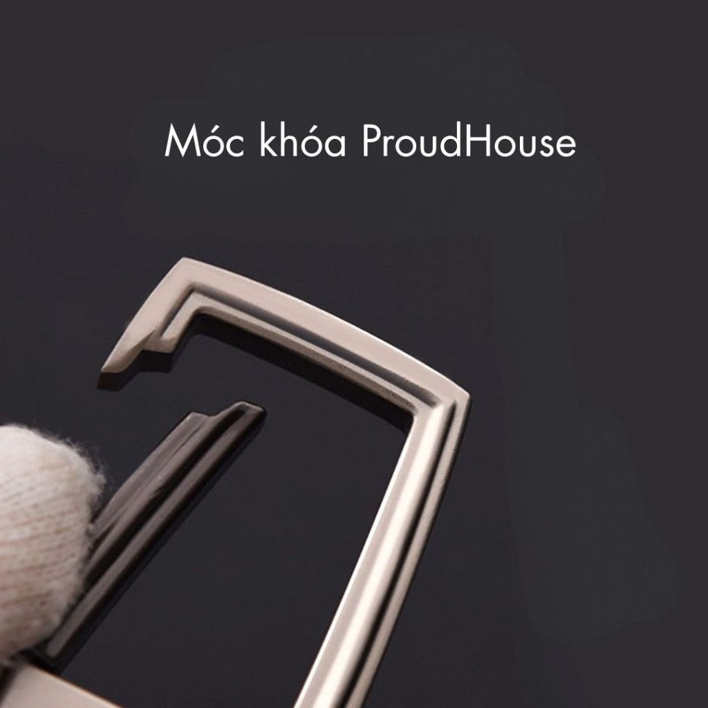 Móc Treo Chìa Khóa Proud Horse Cao cấp không rỉ + Combo Bọc Chìa Khóa Xe Máy HonDa