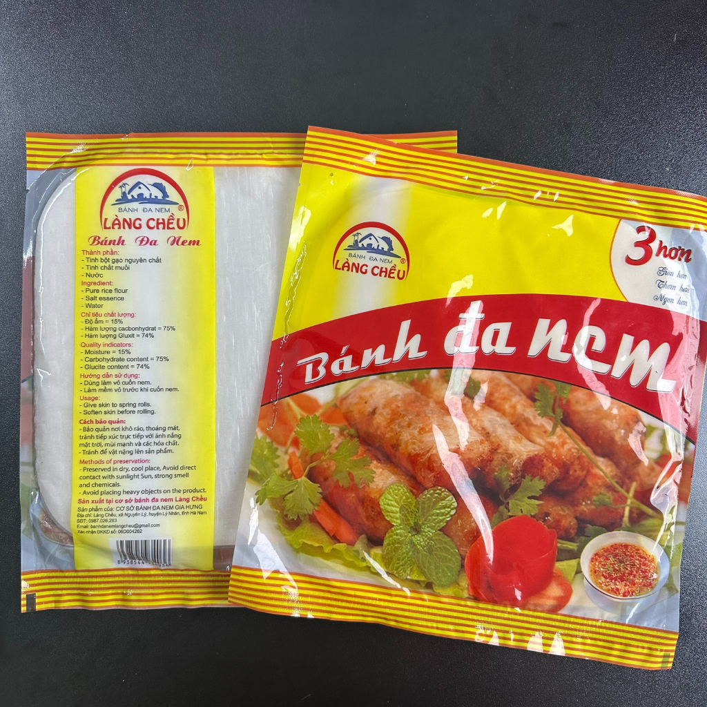 Bánh Đa Nem Làng Chều túi 20 lá _ combo giá rẻ