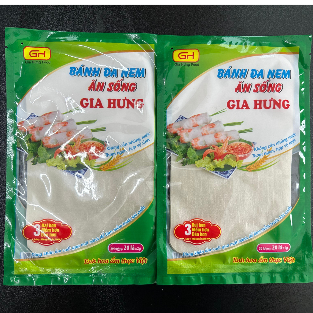 Bánh Đa Nem Ăn Sống Gia Hưng _ Đặc Sản Bánh Tráng Cuốn Tươi, Dai Ngon