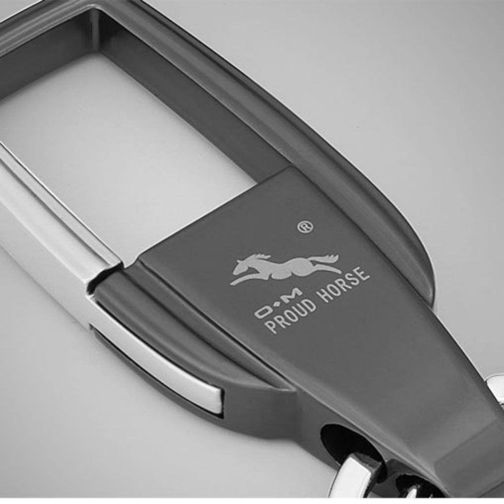 Móc Treo Chìa Khóa Proud Horse Cao cấp không rỉ + Combo Bọc Chìa Khóa Xe Máy HonDa