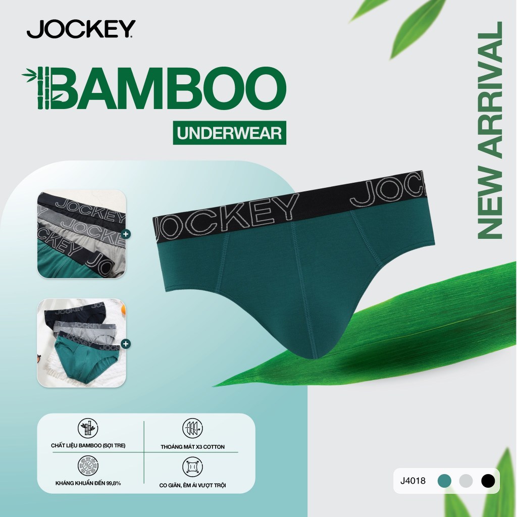 Ảnh Quần lót Nam Brief Jockey chất liệu Bamboo - J4017 1