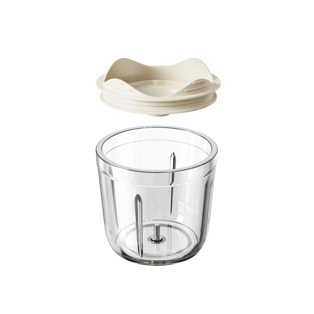 Ảnh Phụ Kiện Máy Xay Ăn Dặm D02Q1 Bear Cối Xay & Nắp Lưỡi Dao Xay Sắc Bén Máy Xay Mini Thực Phẩm Cho Bé 0.6L 3