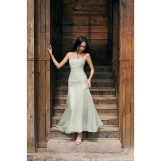 Đầm Nữ Maxi Ôm Body Hai Dây Nhún Eo Dáng Xòe Tôn Dáng - OTANI DRESS - GOÛT DE JUN