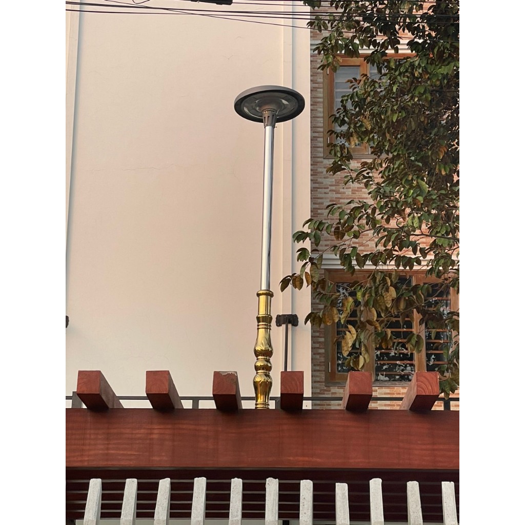 [2000w] Đèn Năng Lượng Mặt Trời UFO Đổi 16 Triệu Màu LED ABMSOLAR Chiếu Sáng Sân Vườn
