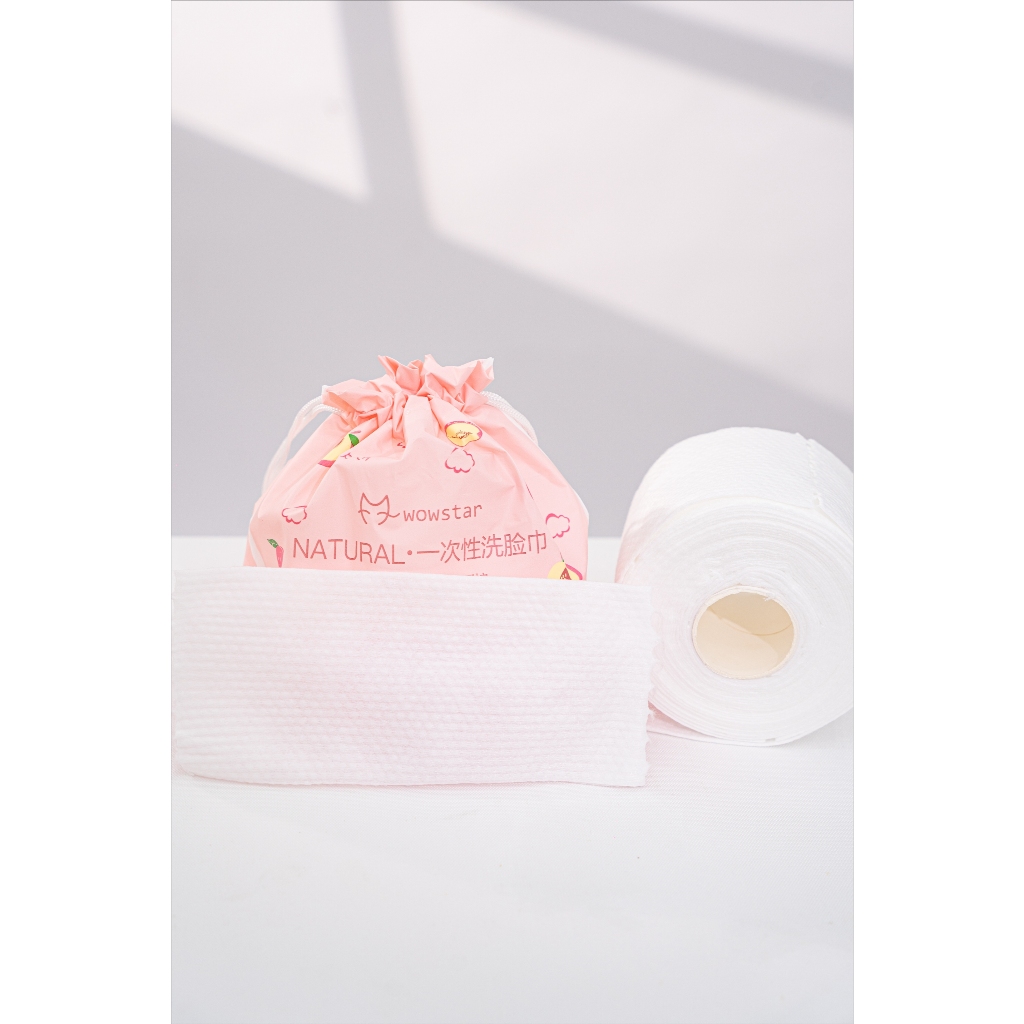 Khăn mặt khô wowstar dùng 1 lần lau khô ,lau ướt ,Giấy lau mặt dùng một lần（wowstar-khăn cuộn）