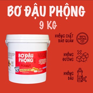 Bơ Đậu Phộng 100% WayOf - 9kg - Không Đường Không Dầu - Thuần Chay Eat Clean Gym