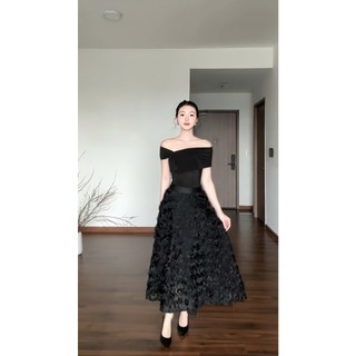 Chân Váy Xốp Lưới Xòe 2 Lớp Dài 80cm - Sang Trọng, Thanh Lịch, Phù Hợp Mọi Hoàn Cảnh - Miolady CV003