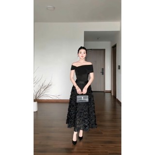 Chân Váy Xốp Lưới Xòe 2 Lớp Dài 80cm - Sang Trọng, Thanh Lịch, Phù Hợp Mọi Hoàn Cảnh - Miolady CV003