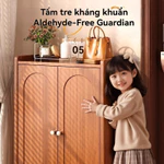 Tủ giày tre nhiều tầng tủ để giày dép gỗ tại hộ gia đình khí không mùi kệ giày gỗ giá đựng giày dép — ảnh 8