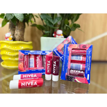 [BẢN MỸ] Son dưỡng môi hương trái cây Nivea 4.8gram.