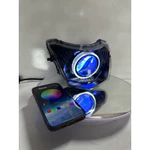 Pha Wave ( Chính Hãng ) Độ Bi Sẵn E11+ Viền Đen Mẫu Mới Công Xuất 70W , Mắt Quỷ App + Vòng 3D Trắng ( Bảo Hành 24 Tháng) — ảnh 6