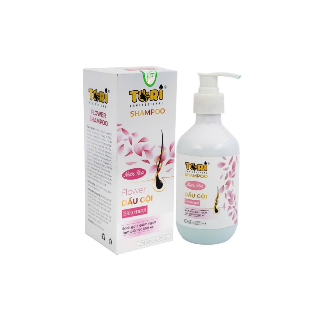 Dầu Gội Trị Gàu Tori - Sạch gàu, giảm ngứa, tạm biết tóc khô xơ - Hương Nước Hoa