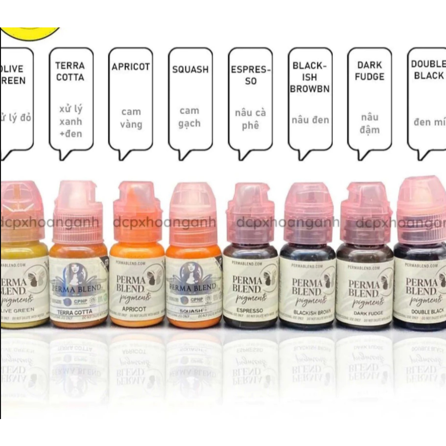PERMA BLEND 5ML MÀU MÀY CHÍNH HÃNG BONG ĐẸP