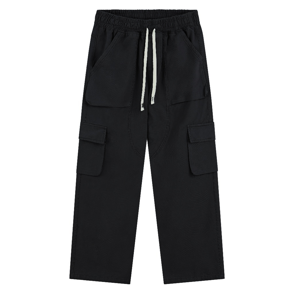 Quần Cargo Pants Kaki Nam Nữ Túi Hộp Unisex Dáng Đứng Form Thoải Mái Cao Cấp Halley D19