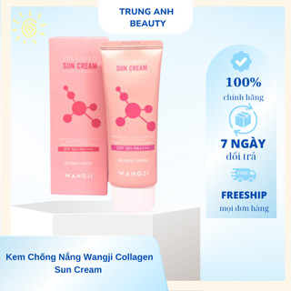 Kem Chống Nắng Wangji Collagen Sun Cream Spf 50+ PA ++++ - Wangji