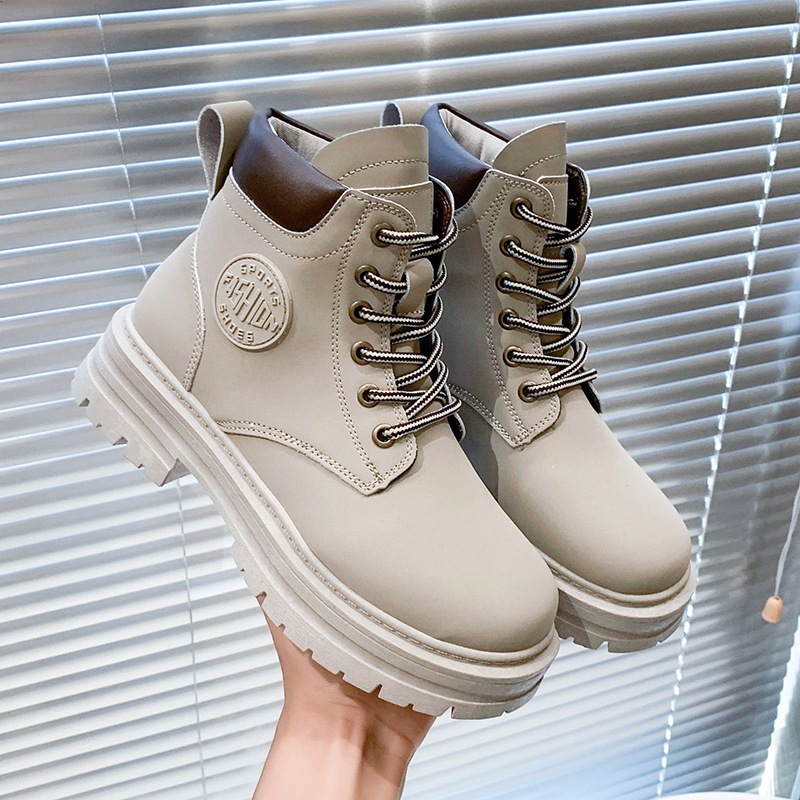🔥Còn hàng🔥Giày bốt nữ Giày bốt Martin nữ có 4 màu cỡ 35-40