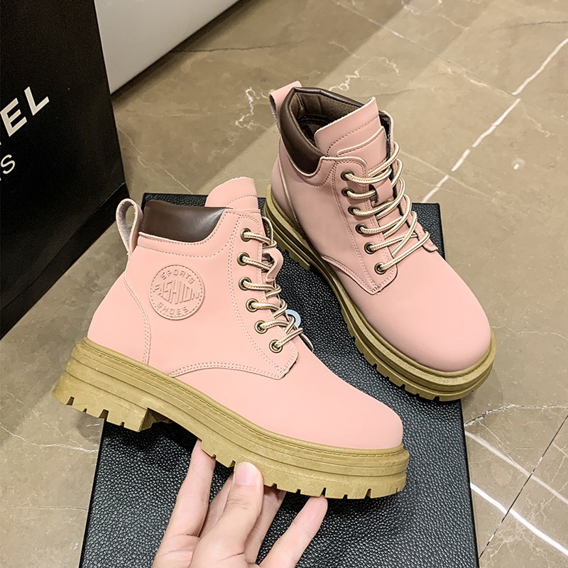 🔥Còn hàng🔥Giày bốt nữ Giày bốt Martin nữ có 4 màu cỡ 35-40