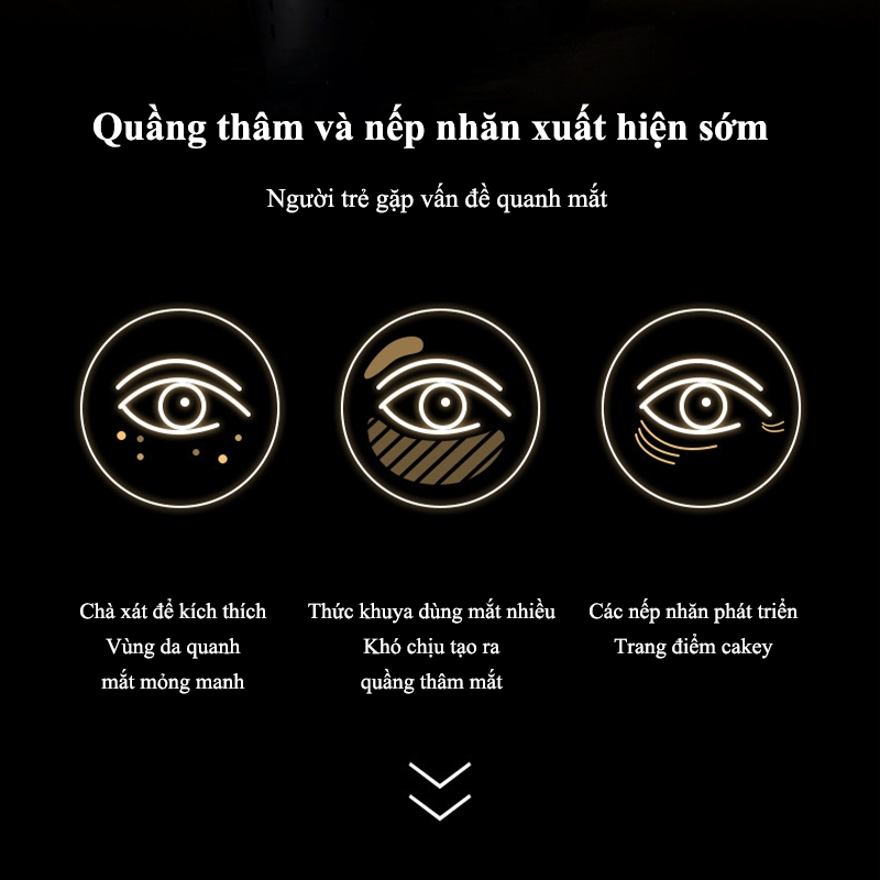 Sử dụng Tuýp Kem Mắt Giảm Thâm Quầng Nếp Nhăn trong đời sống