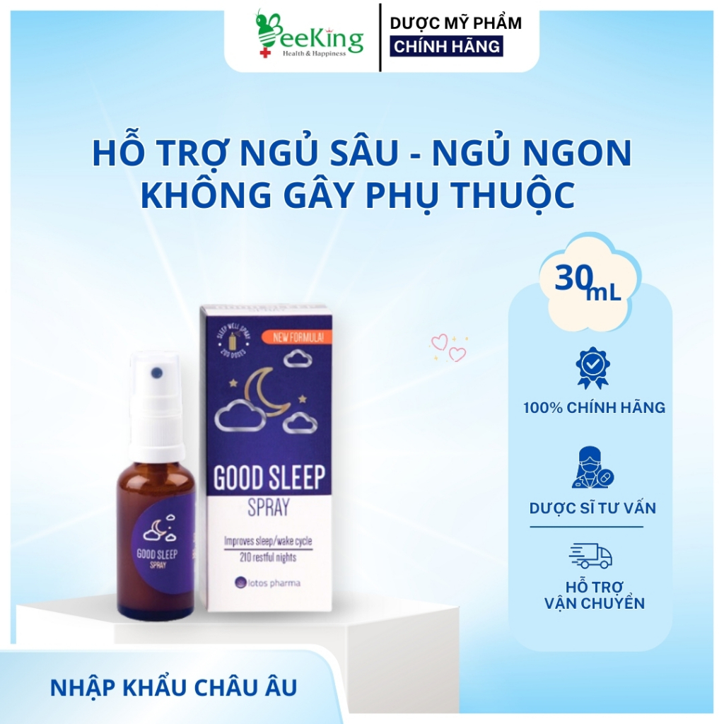 GOOD SLEEP SPRAY - Giúp Ngủ Ngon, Ngủ Sâu