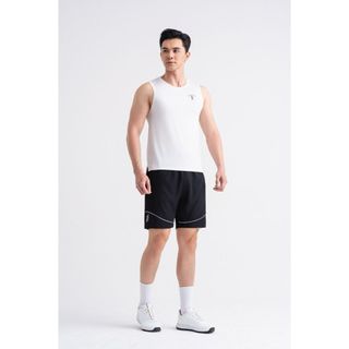 Áo Ba Lỗ Nam Trắng 9ABLB503TRK Biluxury Cơ Bản Co Giãn