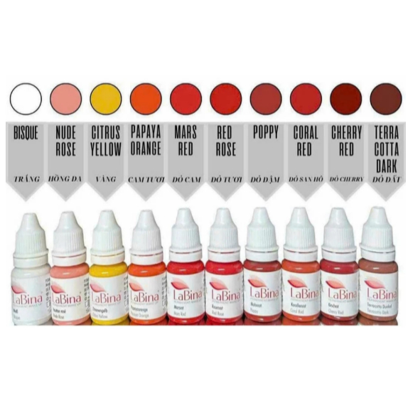 Mực Labina Chính Hãng Đức – Size Mini & Full Size | Mực Hữu Cơ 100% Organic – Lên Màu Trong, Không Sỉn, Chuẩn Châu Âu