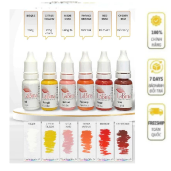 Mực Labina Chính Hãng Đức – Size Mini & Full Size | Mực Hữu Cơ 100% Organic – Lên Màu Trong, Không Sỉn, Chuẩn Châu Âu