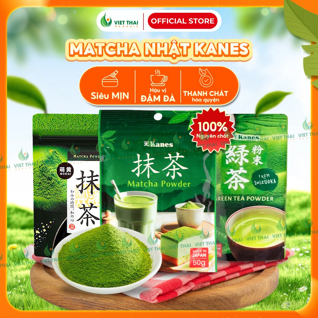 [HOT TREND] Bột Matcha Kanes - Bột Trà Xanh Nguyên Chất Siêu Mịn Giảm ...