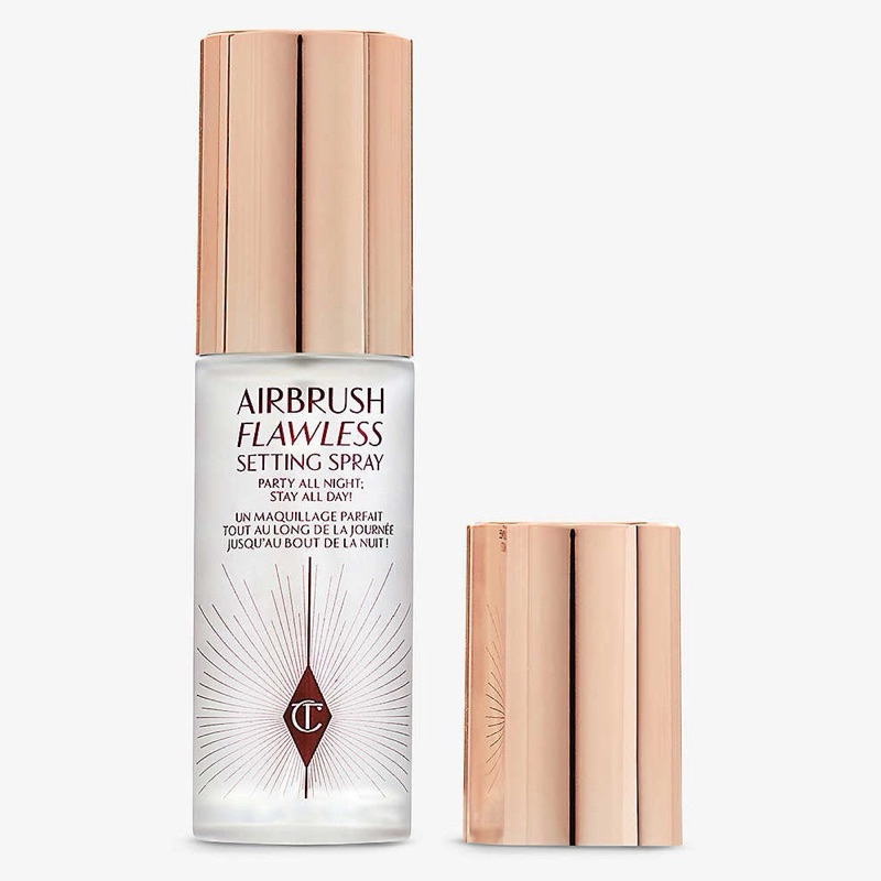 Xịt Khóa Nền Charlotte Tilbury Airbrush Setting Spray –  Full size 100ml – Giữ Makeup Lâu, Lớp Sương Mịn, Chống Trôi.