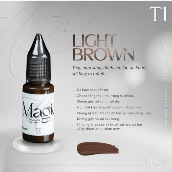 MAGIC Hương Trà chai 5ml các màu chính hãng