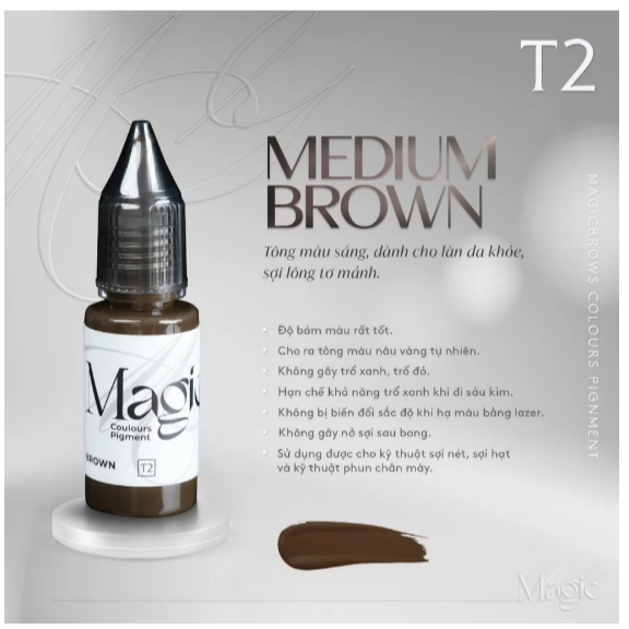 MAGIC Hương Trà chai 5ml các màu chính hãng