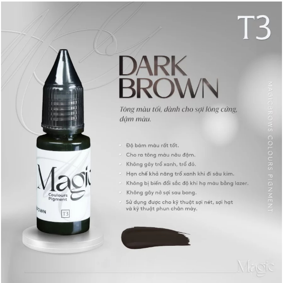 MAGIC Hương Trà chai 5ml các màu chính hãng