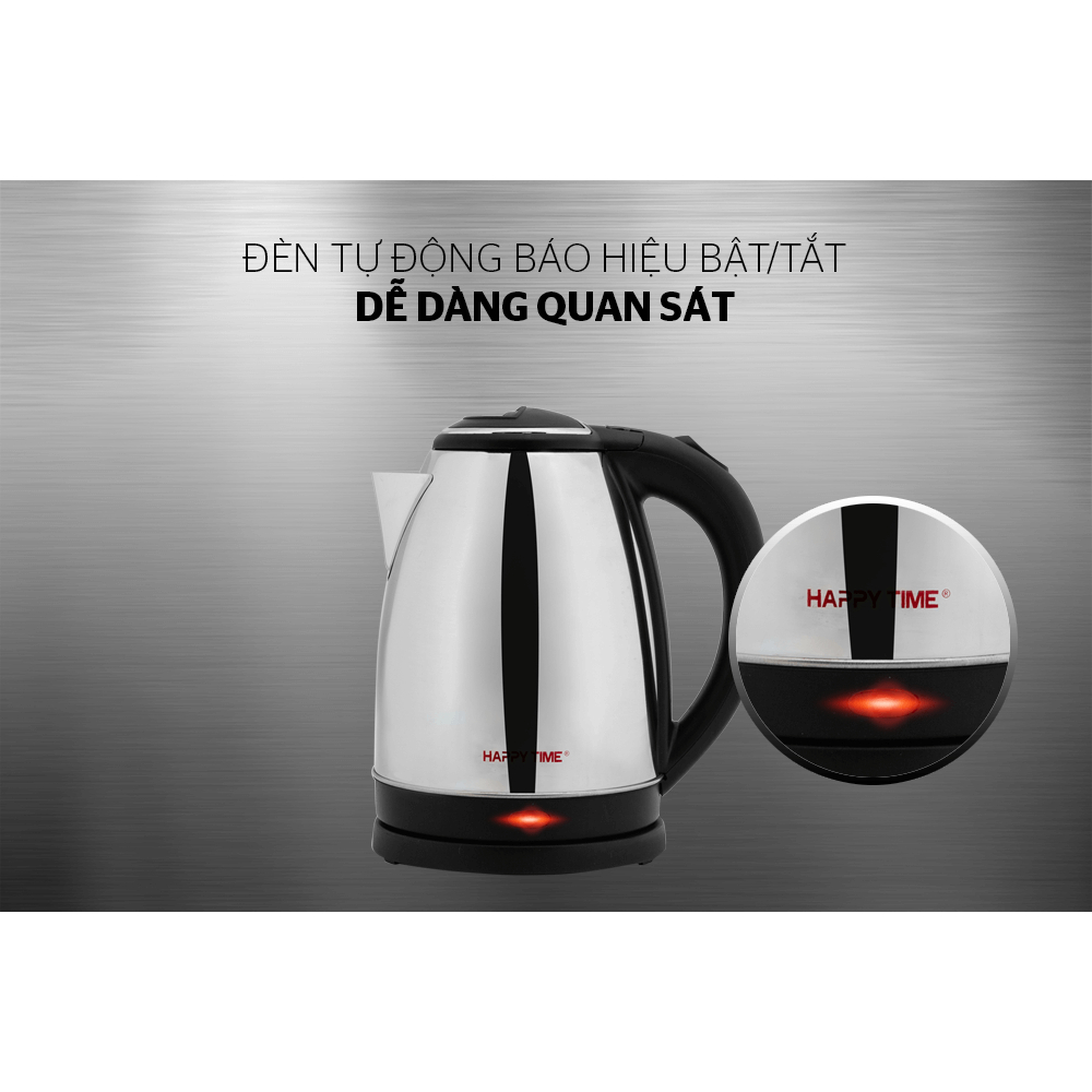 Ảnh Bình đun siêu tốc Sunhouse Happy Time HTD1081 - Dung tích 1.8L - Thép không gỉ 3