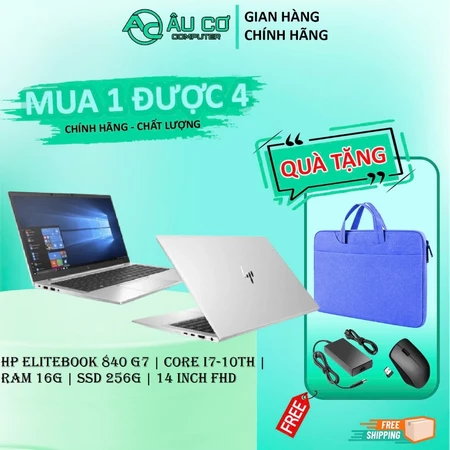 HP EliteBook 840 G7 | Core i7-10th | RAM 16G | SSD 256G | 14 inch FHD - Like new 99%