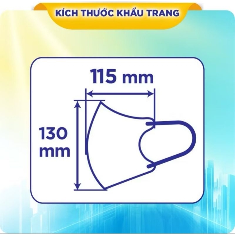 Combo 10 gói Khẩu trang chống nắng Unicharm UV Mask 5 chiếc/gói