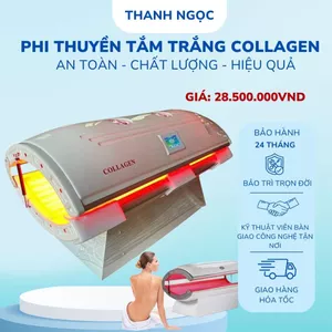 Phi Thuyền tắm trắng Collagen - Máy spa phi thuyền giảm béo, hàng chuẩn hãng, bảo hành 24 tháng