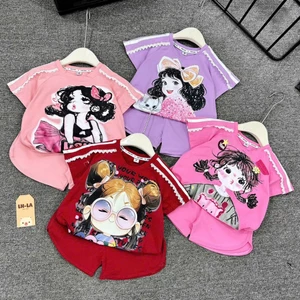 BỘ CỘC TAY MẪU MỚI IN 4 HINH CÔ GÁI