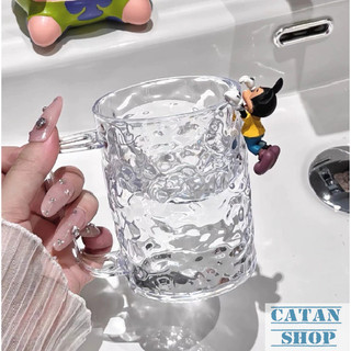 Cốc Đựng Bàn Chải Đánh Răng Vân Pha Lê 300ml Nhựa Arcrylic độc đáo, Ly Uống Nước Sang Trọng