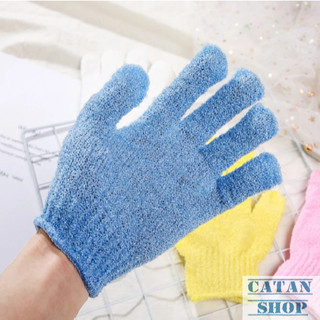 Đôi Bao Tay Tạo Bọt Tắm Làm Sạch Cơ Thể, 1 Đôi Găng Tắm Tẩy Sạch Da Chết, Massage Toàn Thân