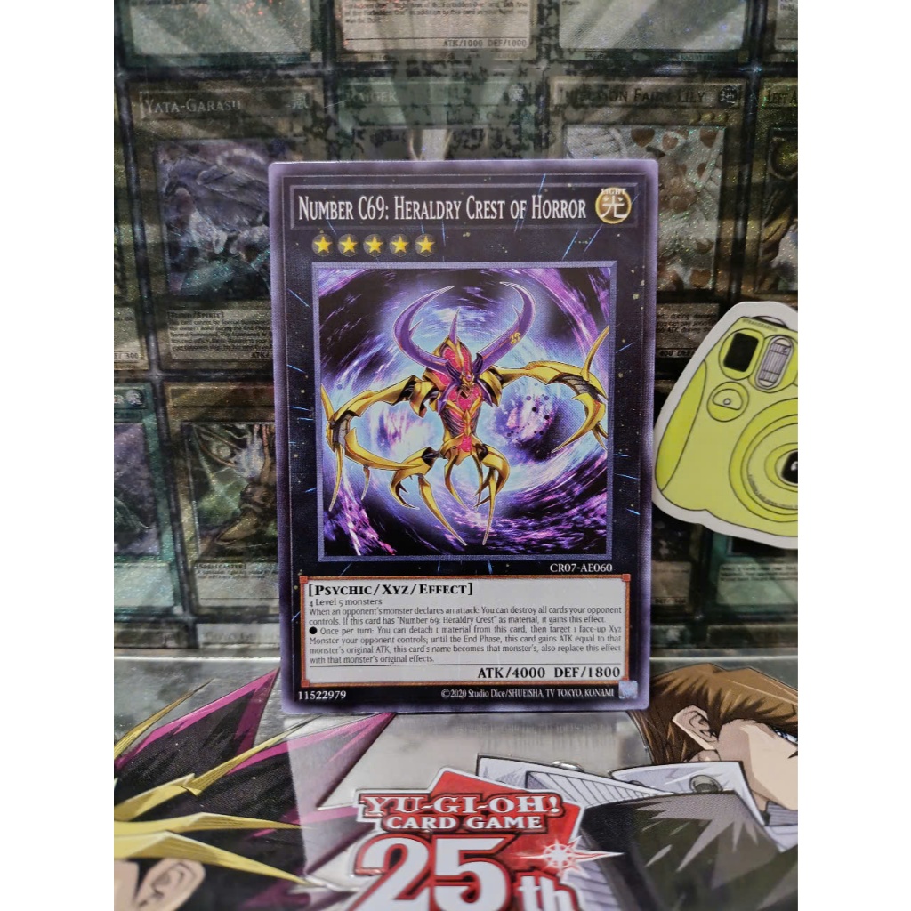 [ Đậu Phộng ] Thẻ Bài Yugioh AE Number C69: Heraldry Crest of Horror - CR07-AE060 - Common