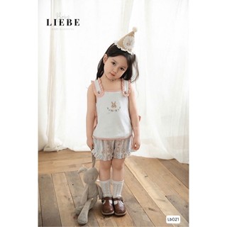 [B&G] Sét bộ đùi áo 2 dây LB cao cấp dễ thương cho bé gái từ 12-45kg(2-12tuổi)