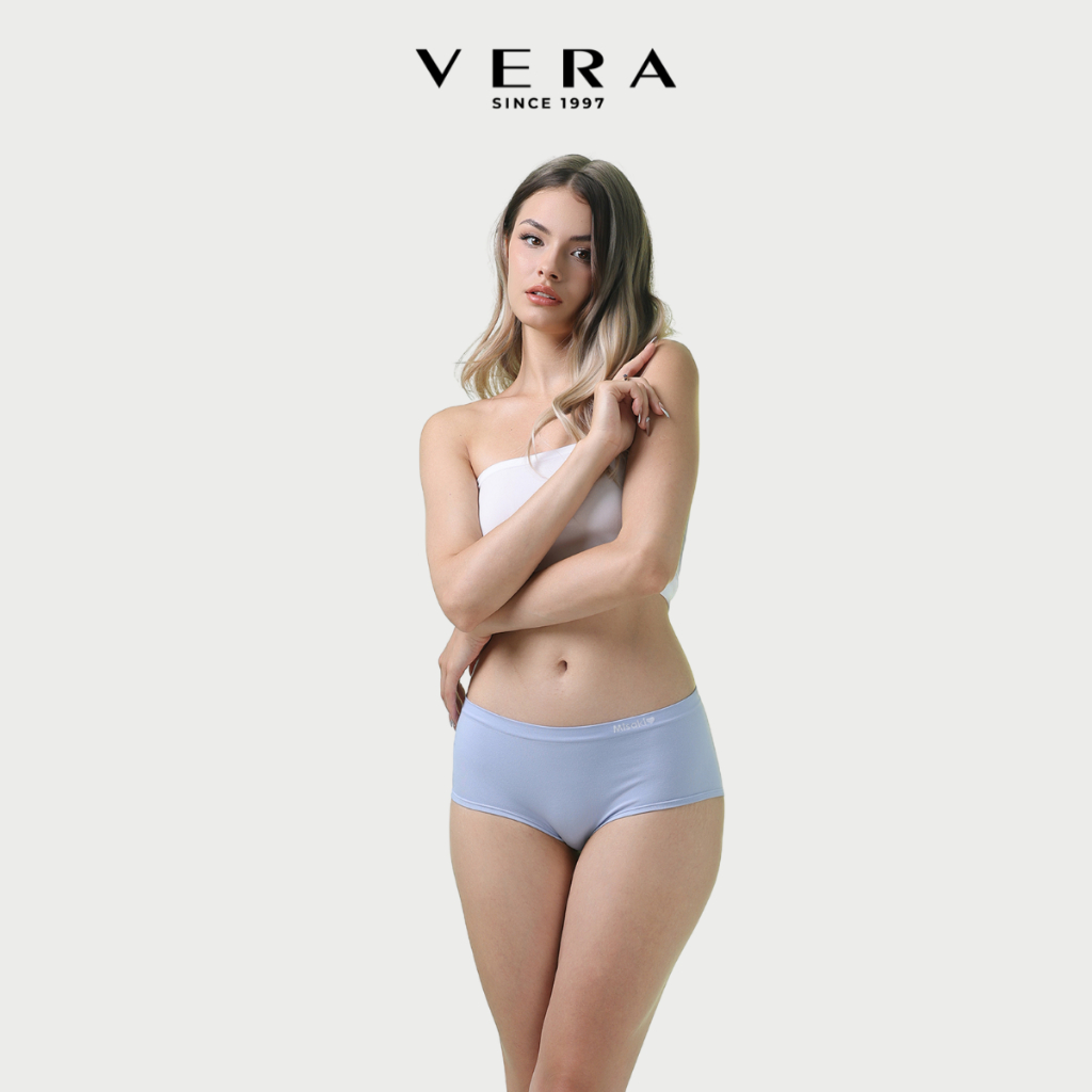 Ảnh Quần lót Misaki seamless dáng boxer mặc trong váy - M1080 1