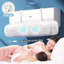 Tấm Chắn Gió Điều Hòa 2 Quạt Gió Tỏa Đều 360 Độ TORO Khay Chắn Gió Máy Lạnh Chất Liệu Nhựa PP Điều Chỉnh Kích Thước