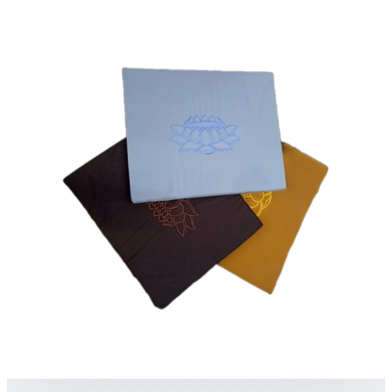 Toạ Cụ Ngồi Thiền Thêu Hoa Sen.